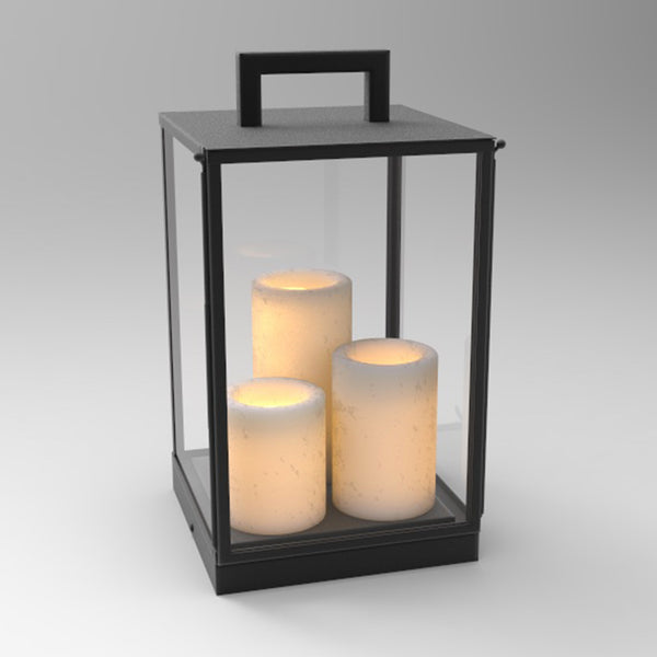 Bellefeu vitrine lantern 3L outdoor floor - Authentage