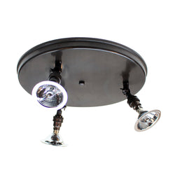 Marron on round plate large