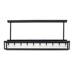 Vitrine petite long tube
