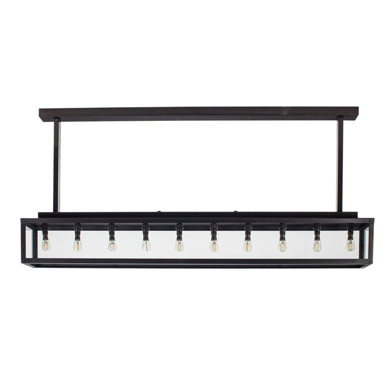 Vitrine petite long tube